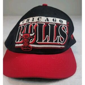 Chicago Bulls New Era Hat Hardwood‎ Classics Snapback Embroidered Cap NBA EUC